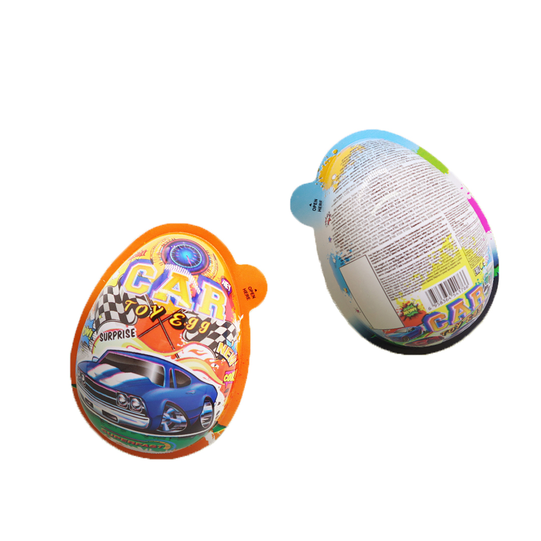 Custom Printed Plastic Chocolate Box Packaging Egg Shell Packaging For Chocolate Toy