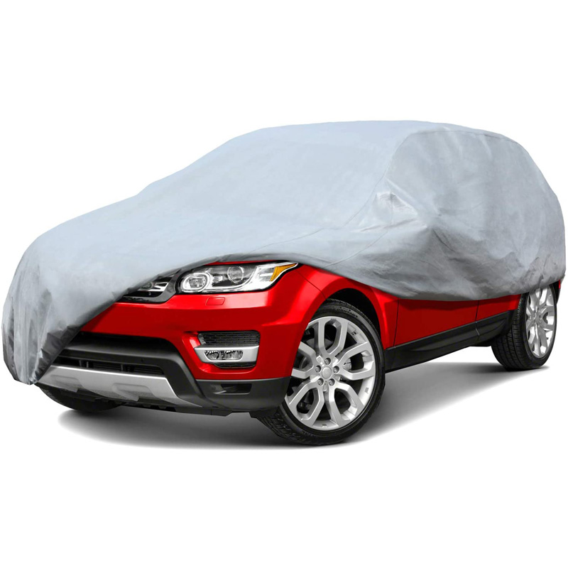 Breathable Extra Guard 5 Layers Waterproof SUV Car Cover Up to 195” 240”