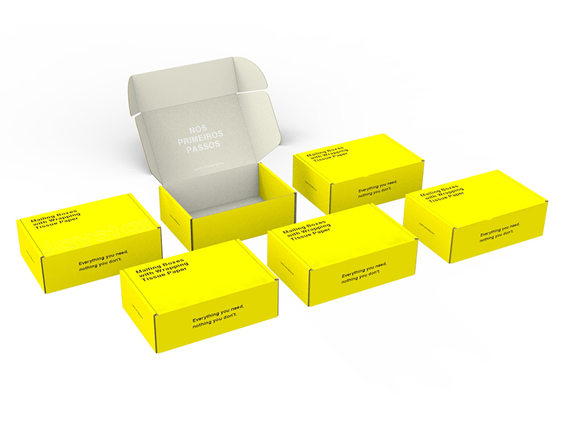 Packaging Structure Design E-commerce  Custom Logo Corrugated Mailing Box