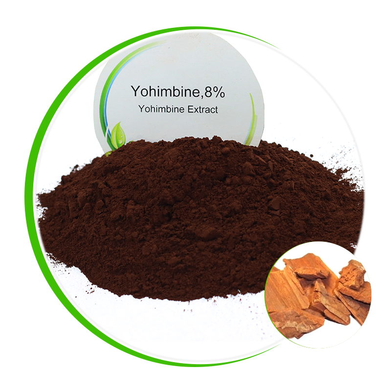 FACTORY OFFER 100% NATURAL YOHIMBE BARK EXTRACT, YOHIMBINE HCL 8%