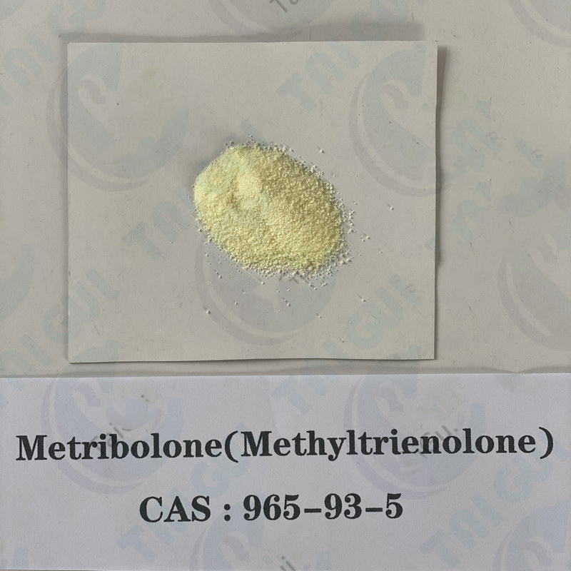 Effektiv injicerbar metribolon, trenbolon rå steroidpulver CAS 965-93-5