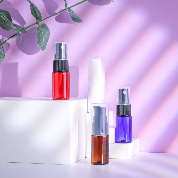 Refillable 10 150 ml PET HDPE Empty Perfume Clear Fine Mist Spray Bottles Pump Sprayer Bottles for Cosmetic Skin Packaging