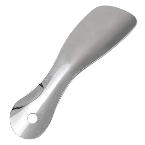 China Factory Direct Sale Professional Stainless Steel Metal Shoe Horn for Seniors Men and Women Travel Pocket Shoe Horn Metal Shoehorn