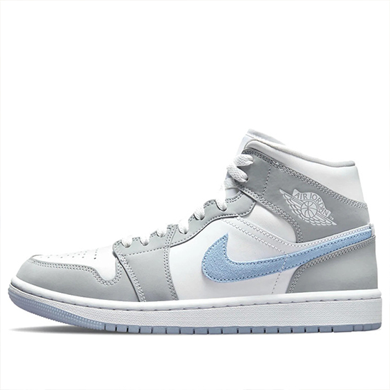 NIKE Air Jordan 1 Mid Wolf Grey