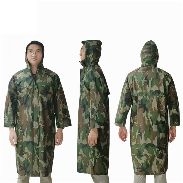 OEM-Militär-Camouflage-Regenmantel