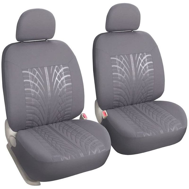 17pcs piha hoʻonohonoho Universal Embossed Low Back lole kaʻa noho uhi uhi no nā kaʻa SUV