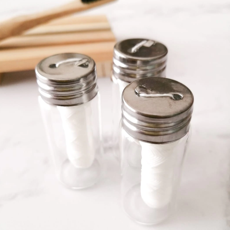Biodegradable Mint Flavor Candelilla Wax Foaga Nifo Fa'atasi ma Koneteina Mata'eta'e Toe Fa'atumu
