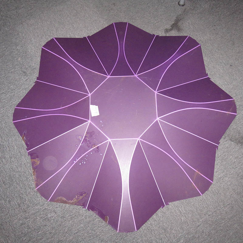 ରେଡୋମ ପାଇଁ LOWCELL U polypropylene (PP) ଫୋମ୍ ବୋରାଡ୍ |
