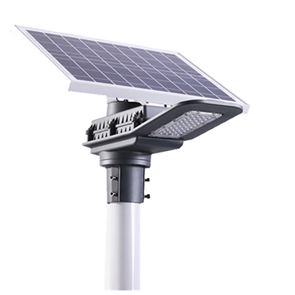 30W-80W IP65 ضمانت 3 سال آلومینیوم LED Stand Alone چراغ خیابانی خورشیدی