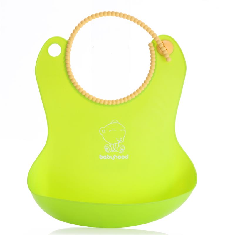 Wholesale Customized Waterproof Silicone Baby Bibs BH-401