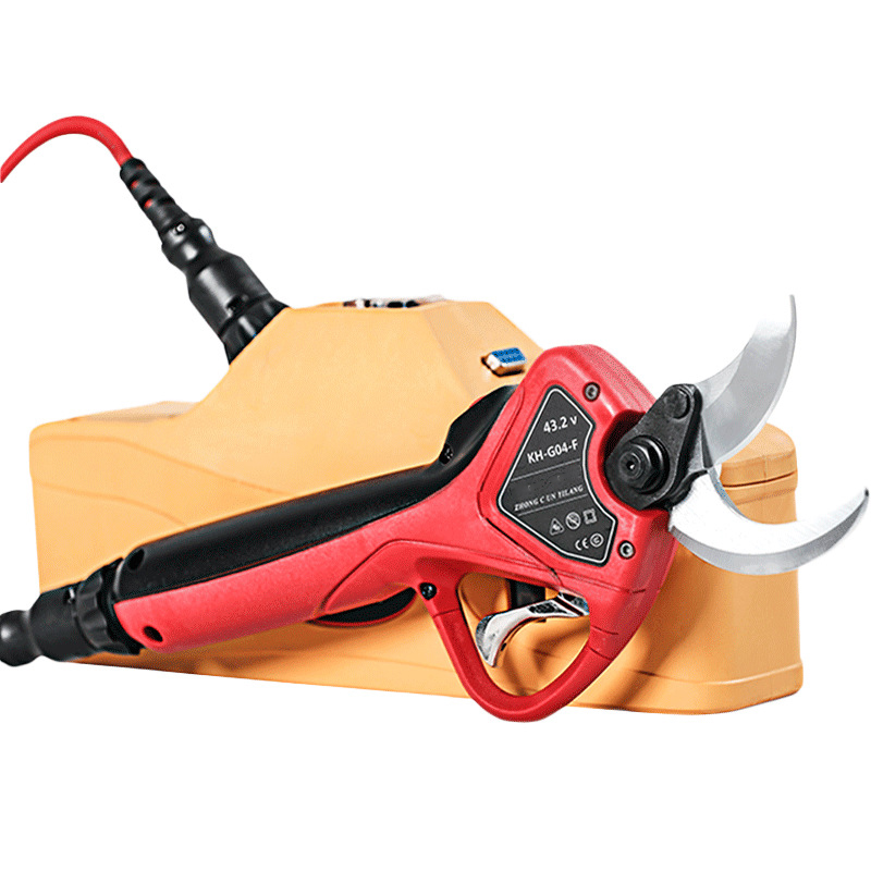 40mm Professional Portable Pruning Electric Shear Battery Powered Pruner For Vinyard Orchards High Speed ​​43.2V