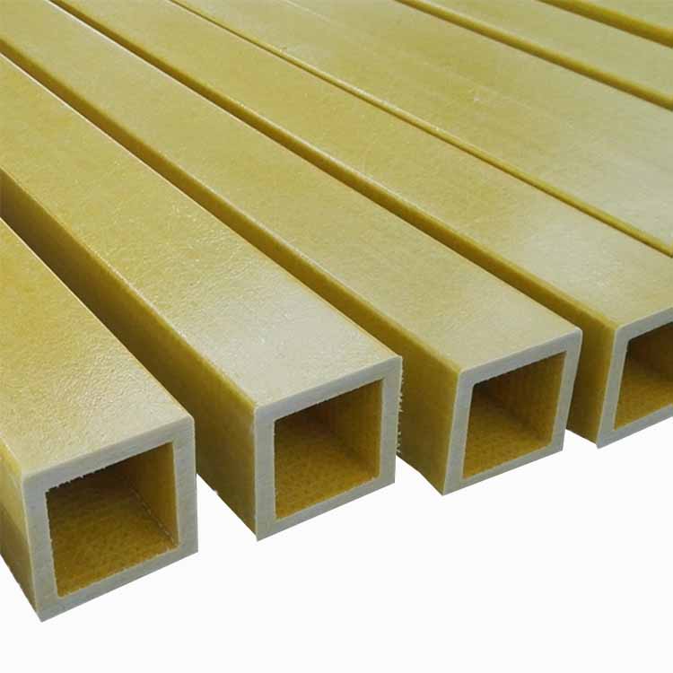 Fiberglass square tube hollow frp tubing manufacturers