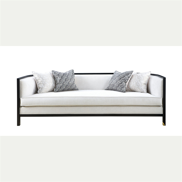 Fabric Upholstered Sofa – Three Seat