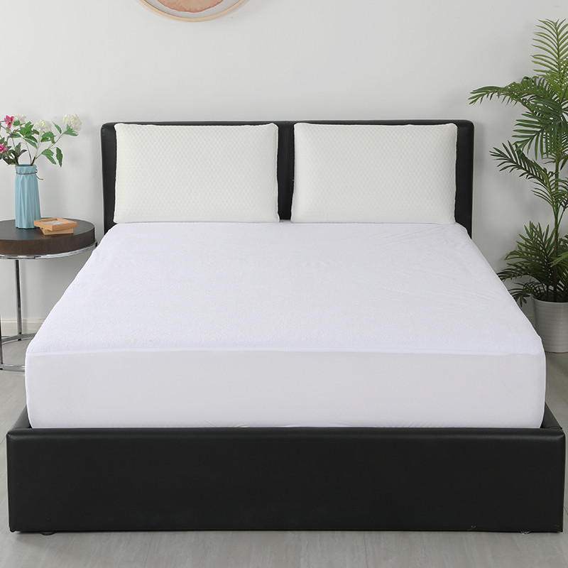 Wholesale Queen Zippered Mattress Encasement 6 Sided Waterproof Mattress Protector with Zipper