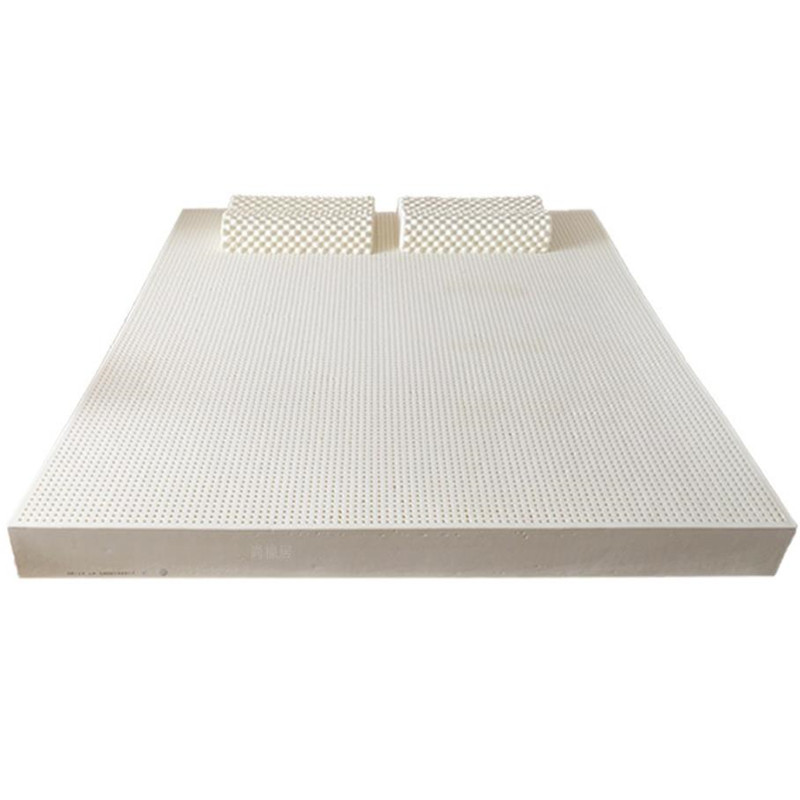 Natural latex foam mattress topper