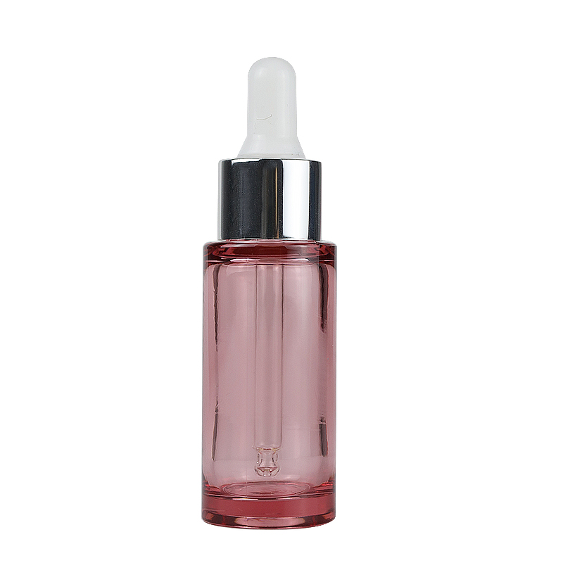 پلاسٽڪ جي 50ml بوتل ٻنهي لوشن پمپ ۽ ڊراپر کي فٽ ڪري ٿي