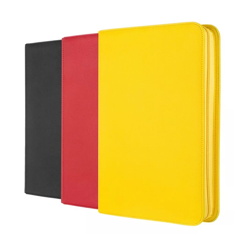 PU Leather Photo Game Cards Album Trading Binder Folder
