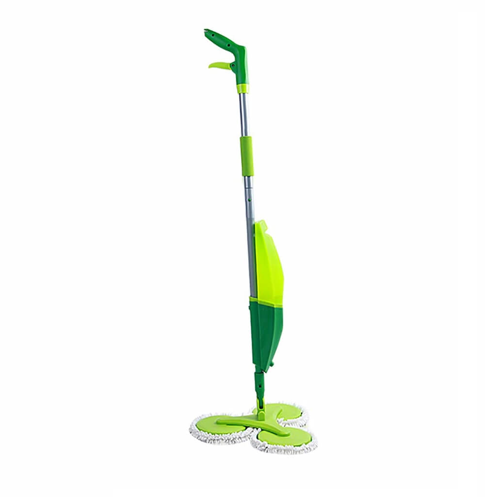 Three Round Head Magic Spray Flat Swivel mop