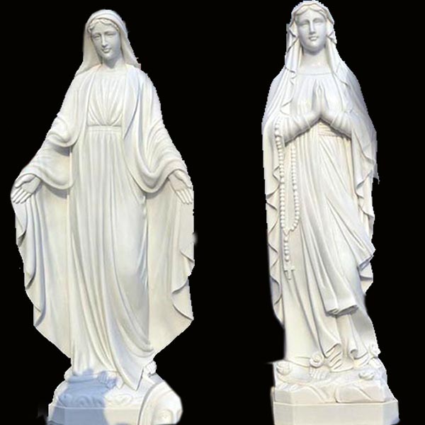 Marble statue Mother Virgin Mary statue