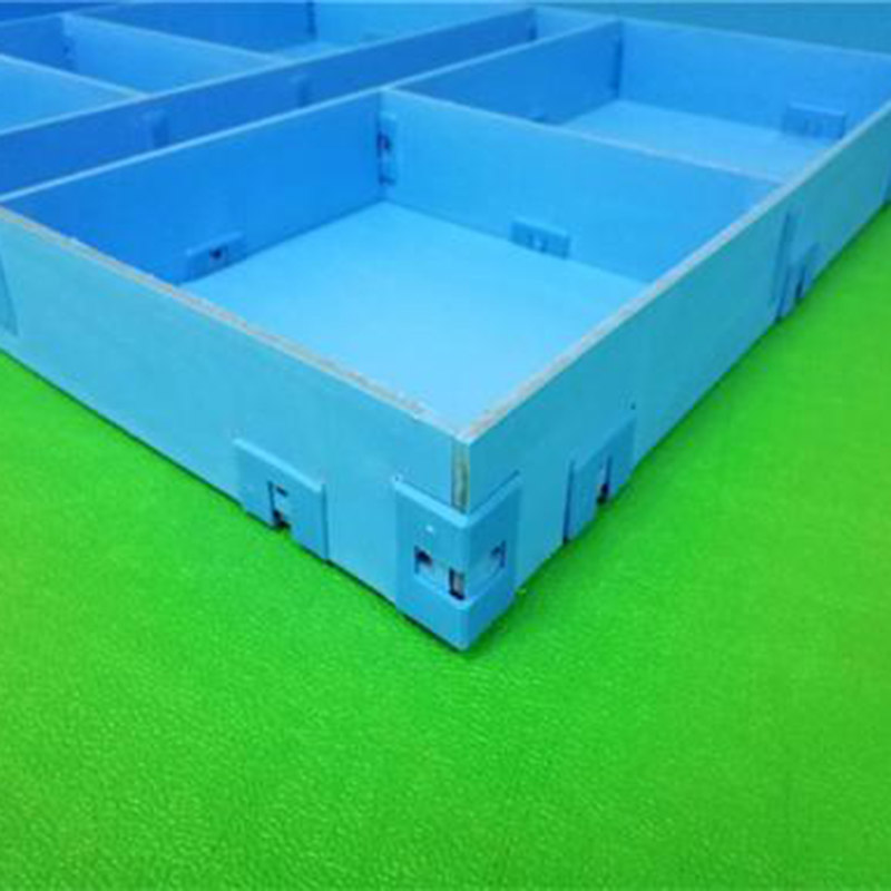 LOWCELL polypropylene(PP) foam sheet material box nga gitigom sa mga fastener