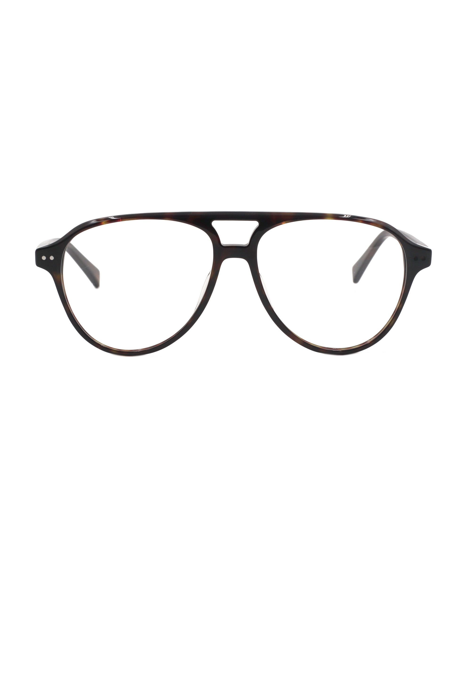 Aviator double bridge acetate eyewear