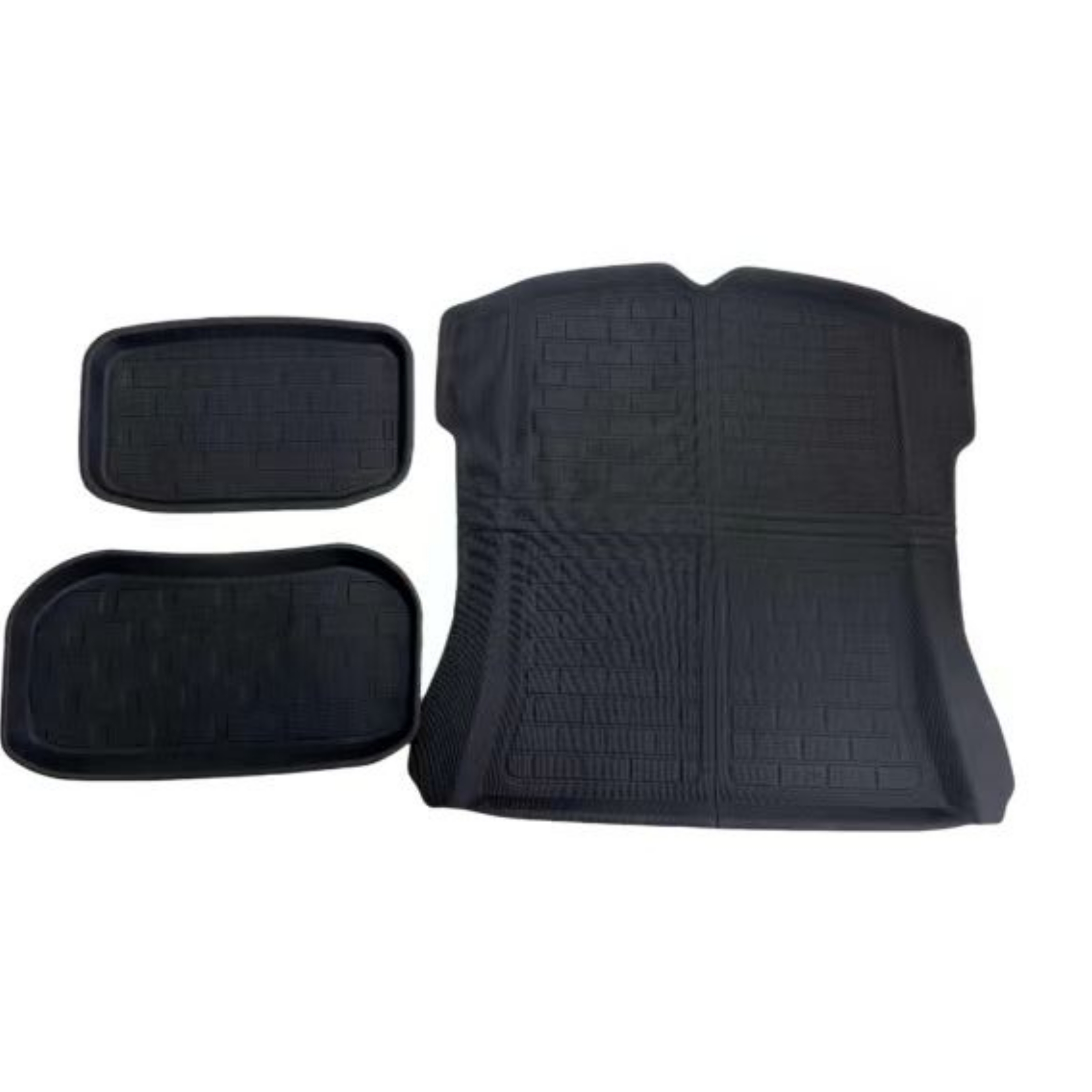 Tesla Model 3 Trunk Mats Front Trunk Liner Rear Trunk Storage Mat Cargo Liners All Weather Tesla Model 3 Accessories