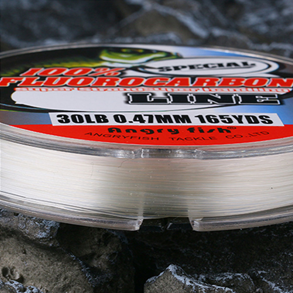 50m Strong Fluorocarbon Fishing Line Transparent Super Lure Fishing Strong Carbon Line