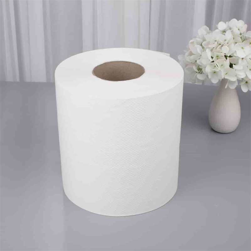 Super absorbent and quick dryingcenter pull paper towel