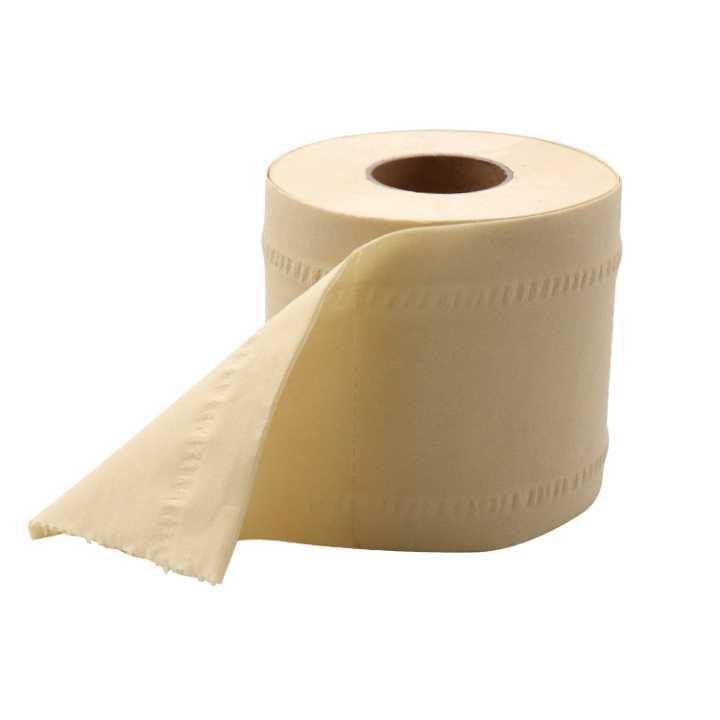100% pure natural unbleached 3 ply bamboo toilet roll private label bamboo bathroom tissue