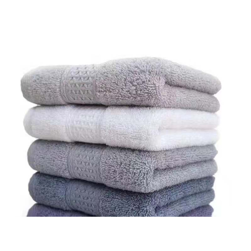 Plain face wash towel 4