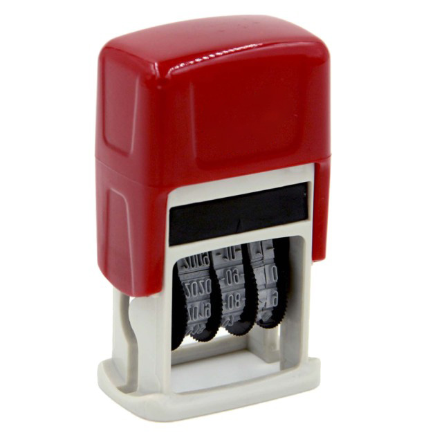 Golf self-inking dater/Golf self-inking date and text stamp