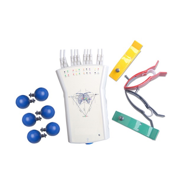 Ruaj Ruaj PC Raws ECG Tshuab CV200, Cardiac Handheld ECG Tshuab