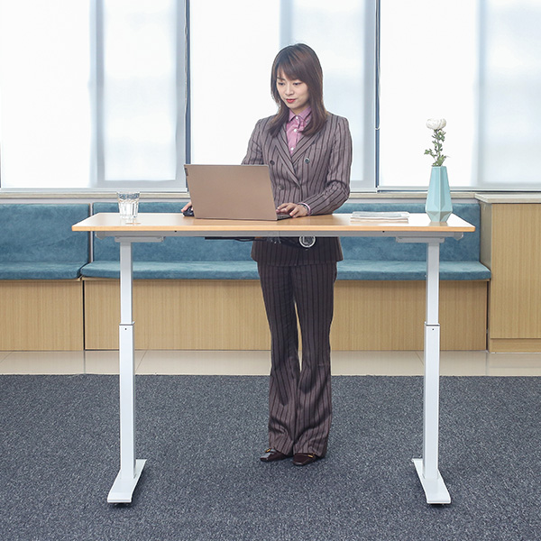 Ergonomic Dual Motor Height Inogadziriswa Magetsi Sit Stand inosimudza Desk