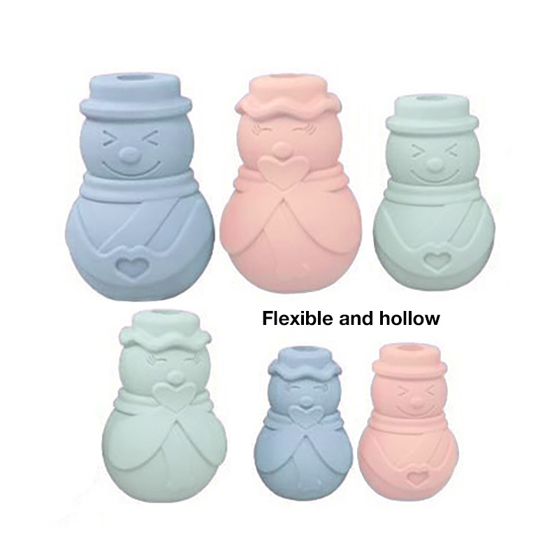 3 sizes original gourd shape design Rubber Chewing Toy