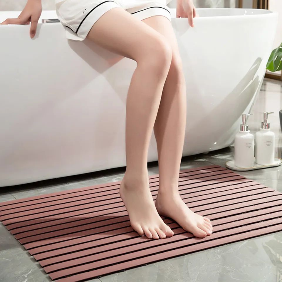 Stripe Rubber Mat For Inside SPA Shower Mat Anti-slip