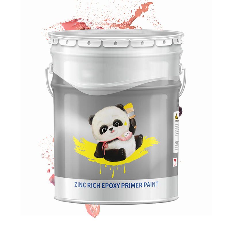 Inorganic Zinc Rich Primer Coating Anti-Corrosion Steel Industrial Paint