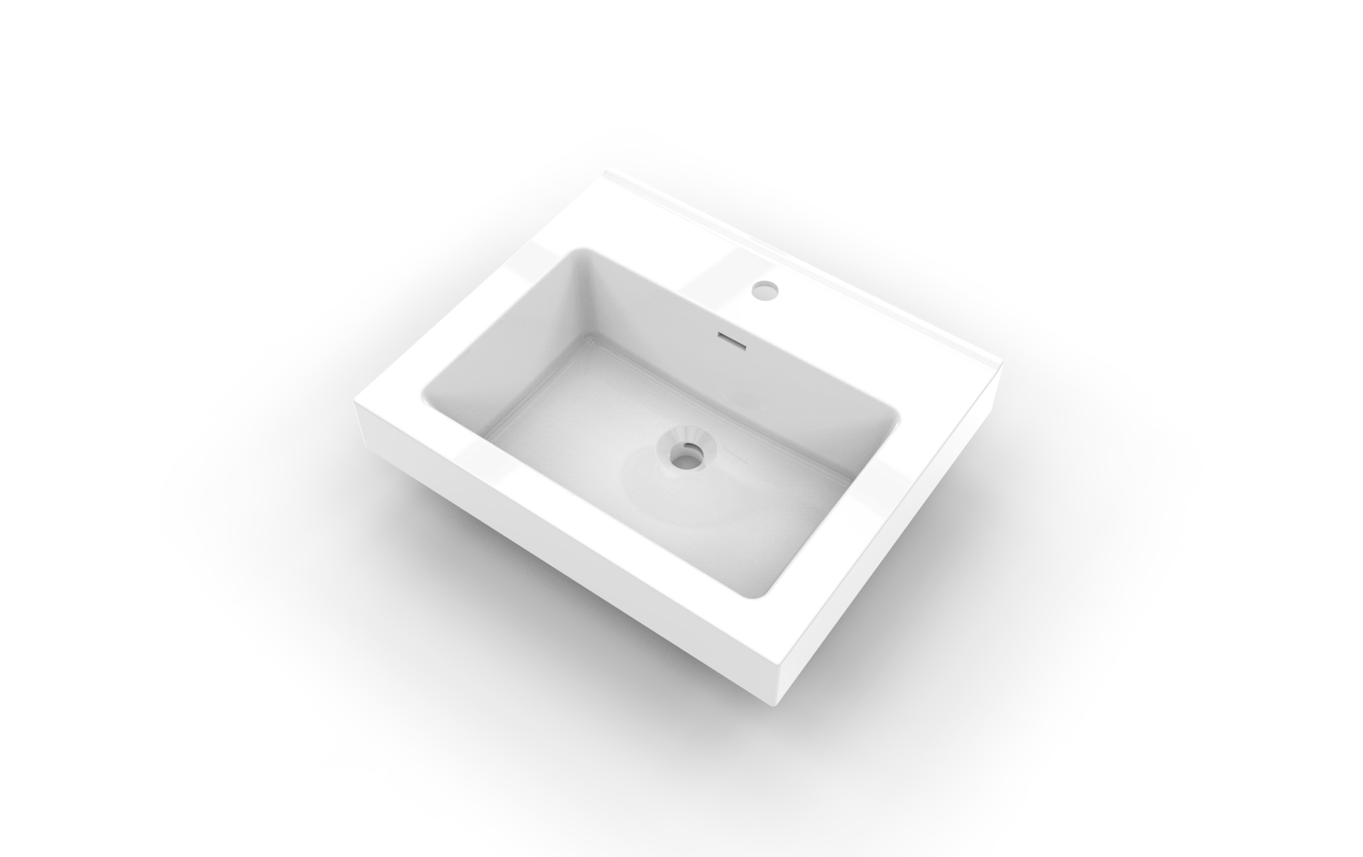 Artificial Stone Resin Wash Basin For Bathroom