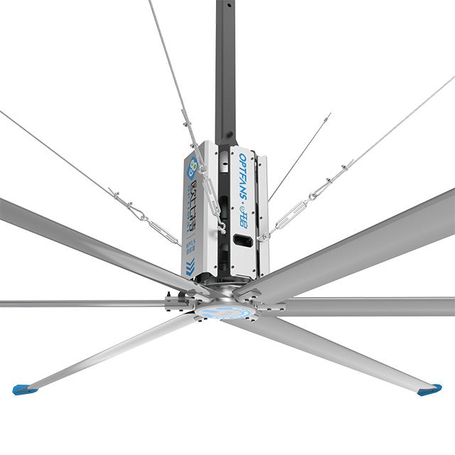 مراوح تهوية السخان الصناعي 18FT HVLS KQ