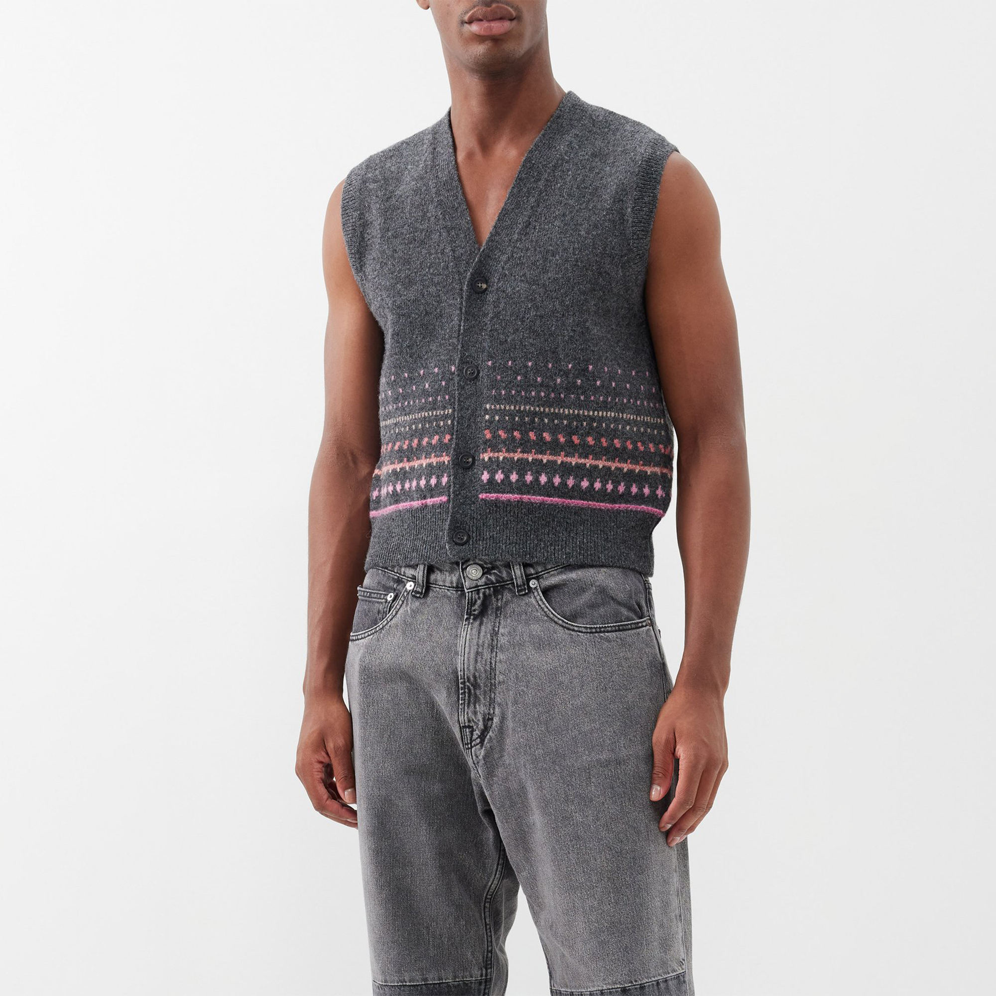custom men sweater vest