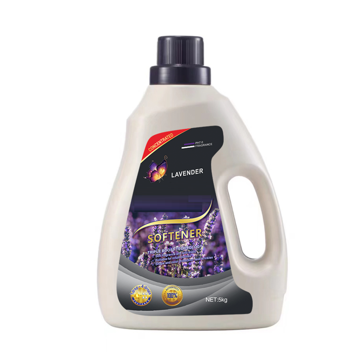 Super Concentrated Hom Fabric Softener Nrog Kev Ua Haujlwm Zoo