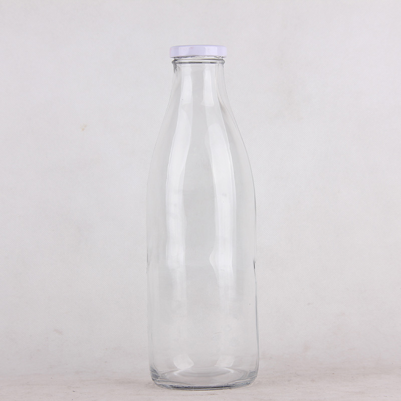 beverage bottle with screw cap