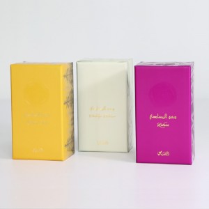 Custom Color Perfume Boxes Display Blister