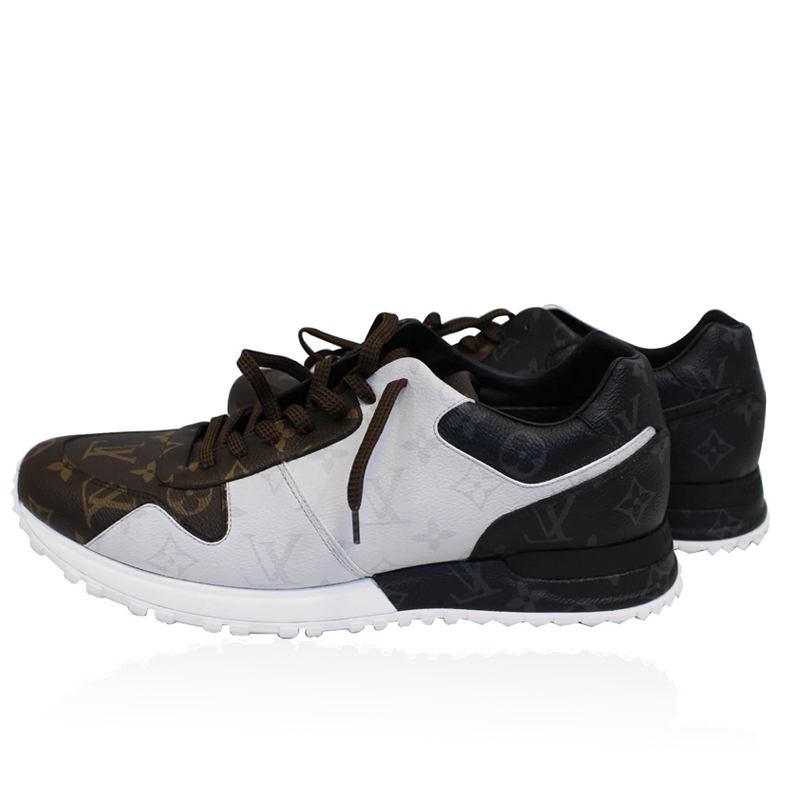 LV NIKE LOUIS VUITTON RUN AWAY SNEAKER IN BROWN Tri-Color