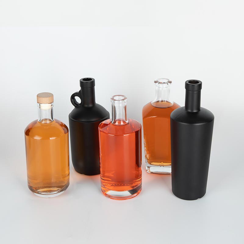 Wholesale glass liquor bottle supplier custom spirits bottles