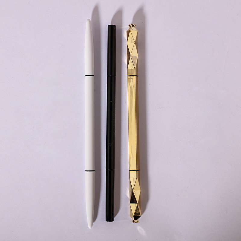 Dual-ended Eyebrow Pencil Retractable Brow Pencil Micro Waterproof Eyebrow Pencil Manufacturers