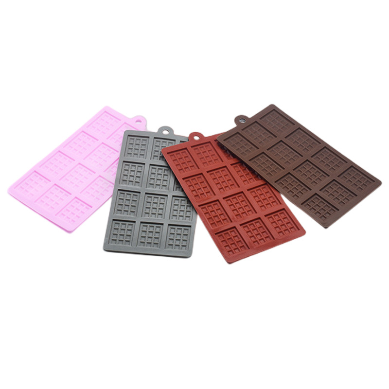 12 Cavity Silicone Chocolate Mold