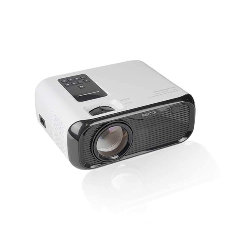 720p Native Resolution HD Projector, LCD Portable Projector para sa Home Entertainment Commercial Teaching Gamit na may Multi-function Support OEM at ODM