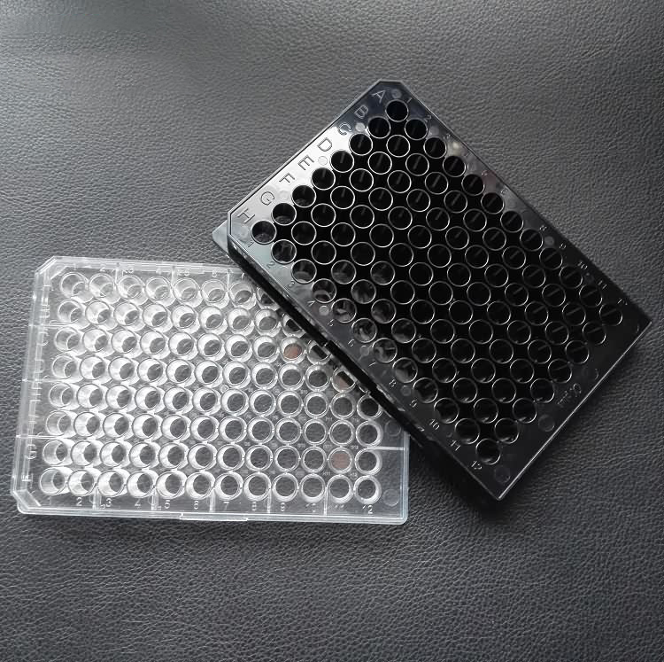 Medical lab consumable flat bottom elisa plate 96-well microplates