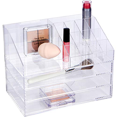 Acrylic makeup organizer