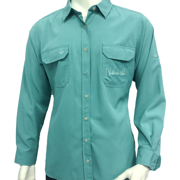 UPF50+ Sun Protection Long Sleeve Casual Fishing Shirt